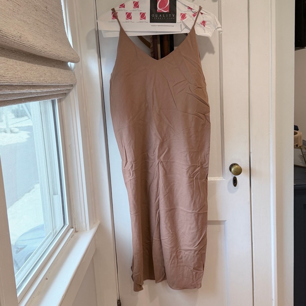 OZMA raw silk dress